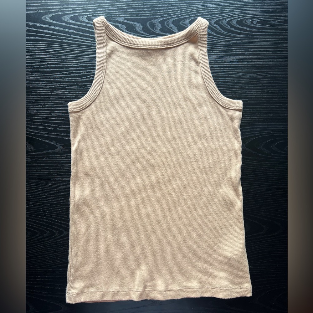 5/$30 Gap Kids camel color basic high neck tank